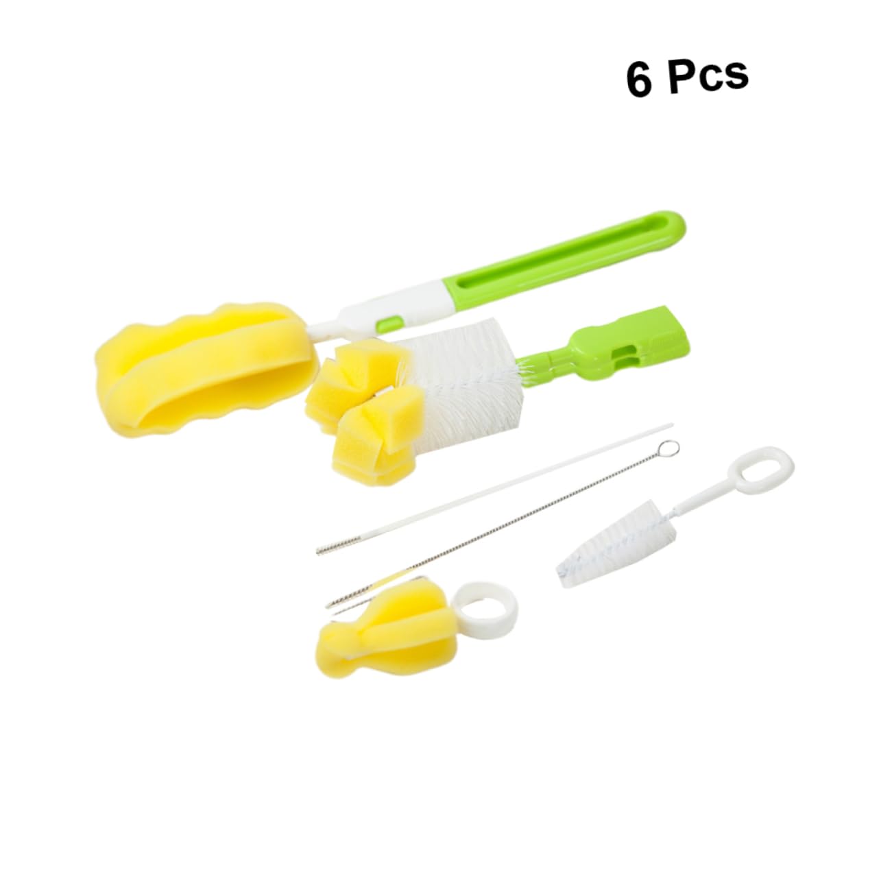 Toddmomy 3 Series Limpiar Biberones De Alimentación Bebés Accesorio Práctico De Biberones Y Tetinas 6 Piezas*3