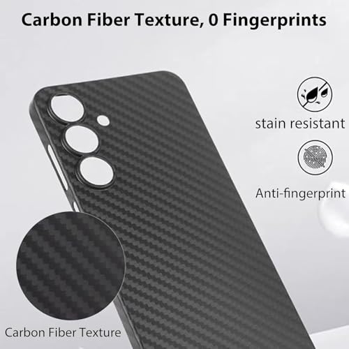 Coque Samsung S25 Plus souple texture carbone anti rayure et fine - 4