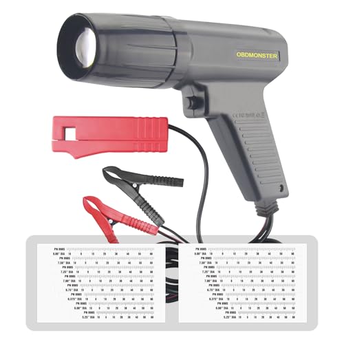 Timing Light, Automotive Timing Lights Gun 12V for 2&4 Stroke Petrol Engine