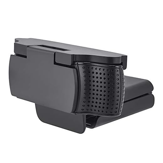 imluckies Webcam Cover for Logitech C920/ C920x/ C930e/ C922x/ C922 HD Pro Stream Webcam, Physical Anti-Peeping, Camera Privacy Shutter Cover Protect Lens and Security, Black