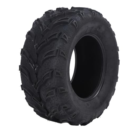 Tomotato Neumáticos ATV 25x10-12, Caucho de 6 Capas, Tracción Mejorada, Neumáticos Todoterreno de Alta Resistencia para Barro, Neumáticos Todoterreno para ATV UTV