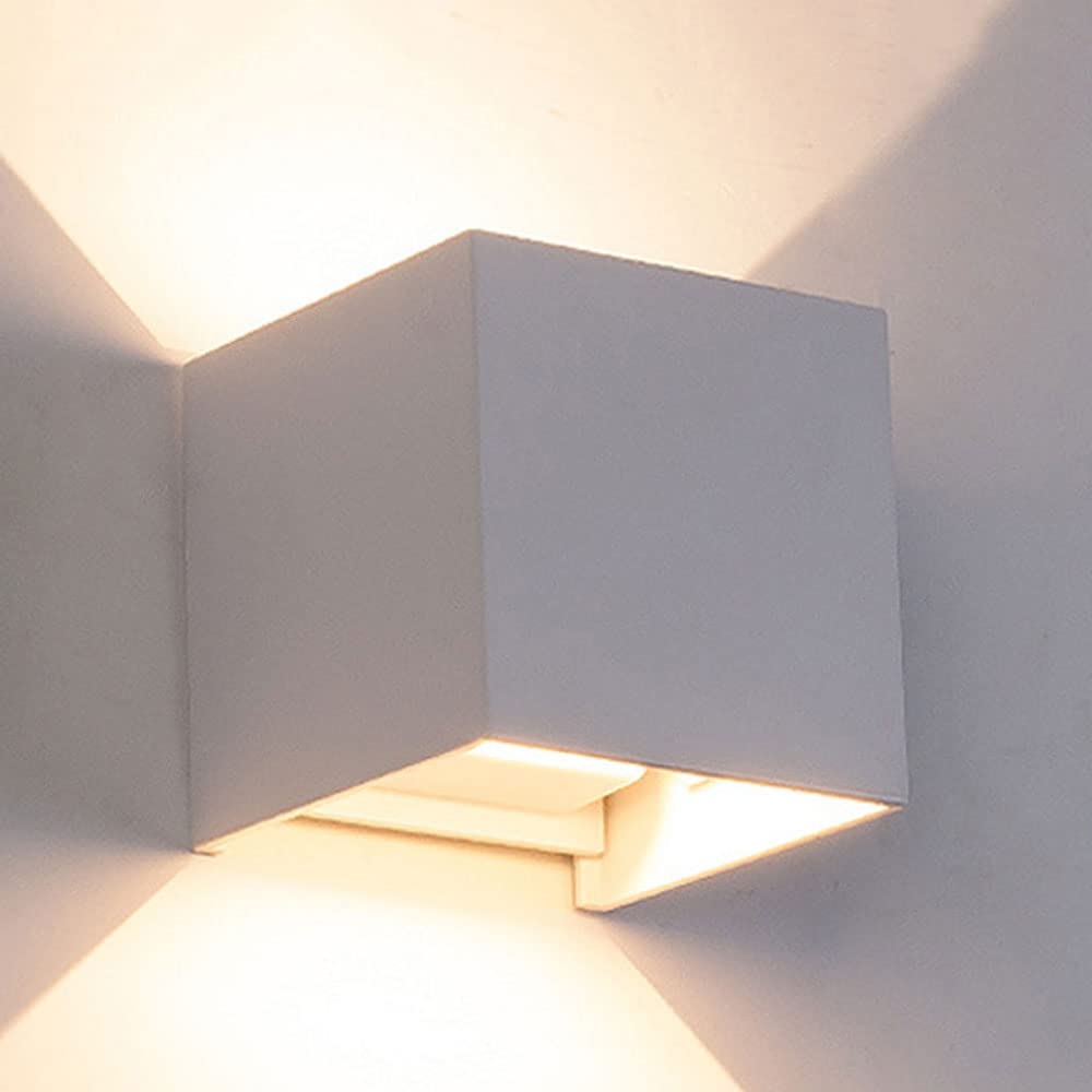 Bañador de pared LED IP65 impermeable con haz de luz ajustable para exterior e interior