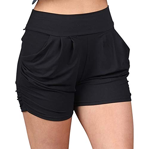 New Mix Harem Shorts Black