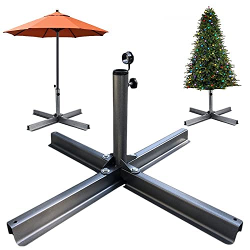 パラソルベースパラソルスタンドガーデンパラソルベース庭のための頑丈なパティオの傘株式会社錦携帯用金属パティオの傘の基盤屋外パラソルスタンドクロスビー Amazon.co.jp: パラソルベース、パラソルスタンド、ガーデンパラソル
