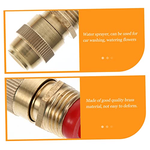 ORFOFE 5 Unidades Bocal Pulverizador De Mangueira De Lavagem De Carro Pulverizador De Bico De Mangue