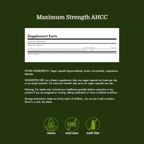 Swanson Maximum Strength AHCC Extract