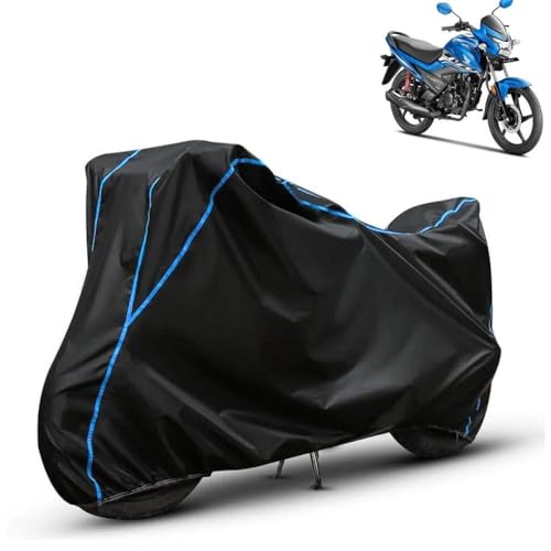 Image of Kerwa Waterproof Bike Cover Compatible with Honda Livo | Dust Proof, UV-Resistant, All-Weather Protection Bike Body Cover, Windproof Elastic Bottom