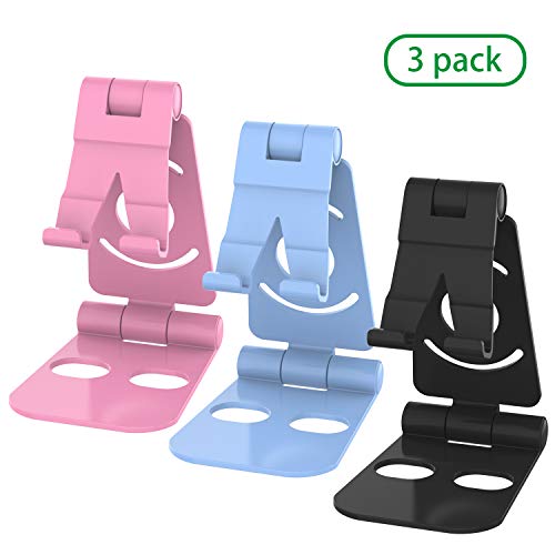 MUNSKT Adjustable Phone Stand, Tablet Stand, Cell Phone Stand, Desktop Phone Holder Cradle