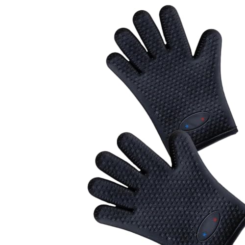 Puthernm - Horno de silicona, barbacoa con dedos para parrilla o ahumadero, fácil de limpiar