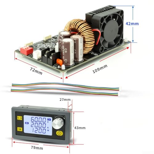 Alimentation CC variable XY6020L évite la surchauffe de vos circuits avec ses protections - 7