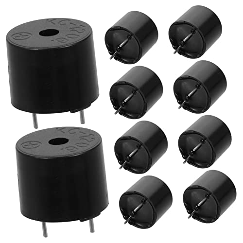 PRETYZOOM Pcs Piezo Buzzer v Ohm Electronic Alarm Buzzer for High Decibels Sound