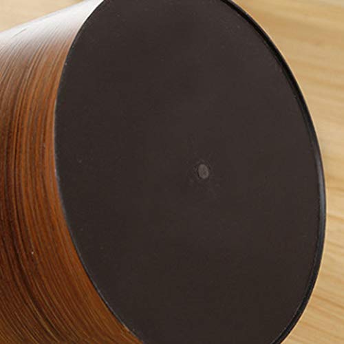 Miniatura 7 de MEGLOB Papeleras, Bote de Basura de la Barra de la Oficina en Casa de Grano de Madera PP Material con Anillo de Presión Bote