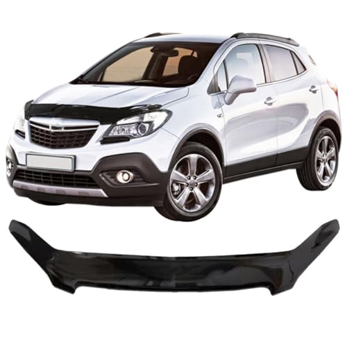 Bra de capot Opel Mokka 2012-2020 déflecteur pour trajets sur autoroute