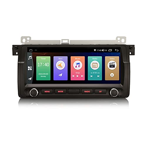 Erisin 8.8 Zoll Android 11 8-Kern Autoradio mit GPS Navi für BMW 3er E46 M3 325