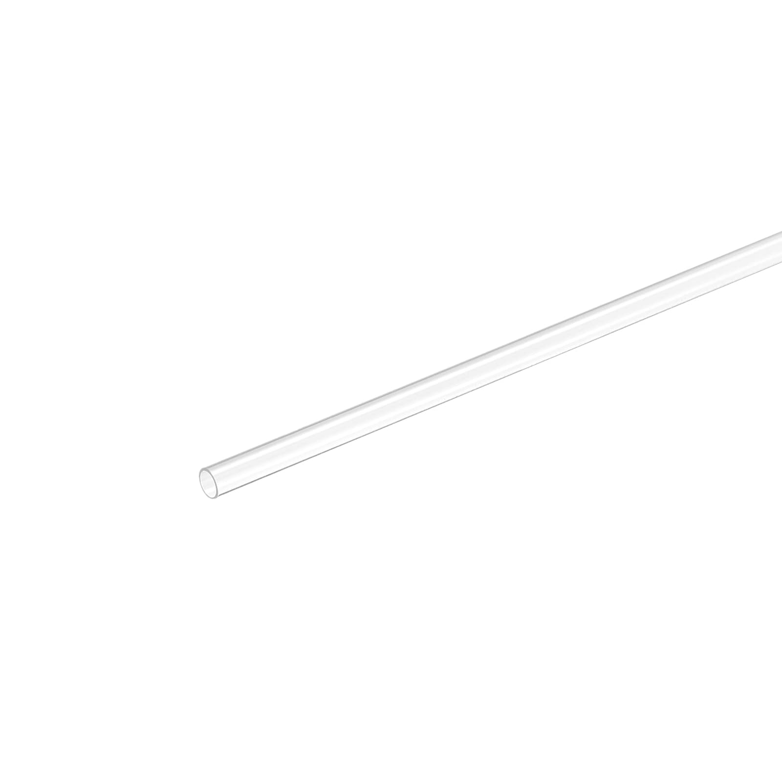 sourcing map Plastic Pipe Rigid Polycarbonate Round Tube Clear 0.16 ...