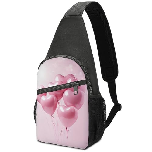 Mochila tipo Sling Bag blanca para hombre y mujer