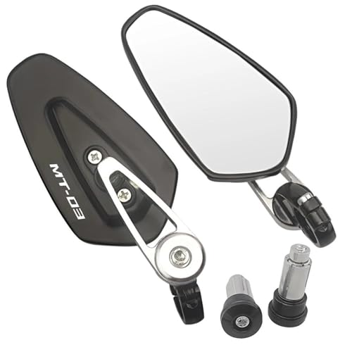 Espejos retrovisores universales para manillar motocicleta Yamaha MT03 2019 2020 2021 accesorios