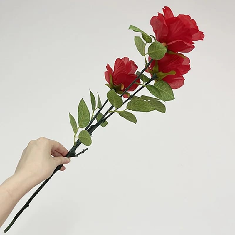 SUMAG Lighting Rose Queen (3 Flowers, Charge Version) Magic Tricks for Magicians Stage Bar Party Wedding Gimmick Prop Comedy