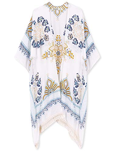 Image of Breezy Lane Kimonos for Women Swimsuit Coverups Beach Cover Up Swimwear Cardigan Summer
