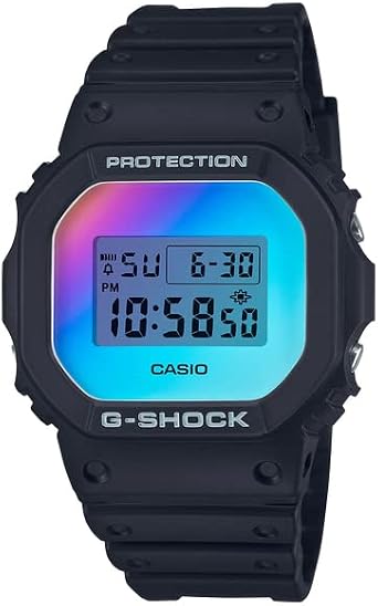 Casio G-Shock DW-5600SR-1 Wristwatch, Overseas Model