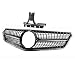 Produktbild Diamond Stoßstangengrill ABS GT GT R Kühlergrill Stoßstangengrill ohne Logo für Mercedes E Klasse W207 E Coupé c207 2010-2013 E200 E260 E300