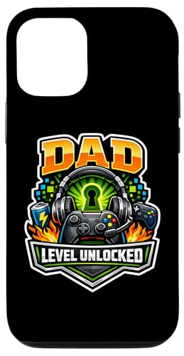 New Dad Level �A�����b�N �� �� ���q �Q�[�}�[ �Q�[�}�[ �Q�[�� �p�p �X�}�z�P�[�X iPhone 12/12 Pro �p