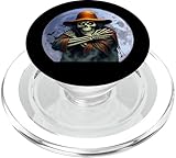 Photo Gallery scheletro spaventoso di halloween sotto la luna piena popsockets popgrip per magsafe Photo Gallery scheletro spaventoso di halloween sotto la luna piena popsockets popgrip per magsafe