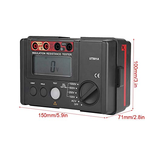 Tester di isolamento digitale, tester voltmetro