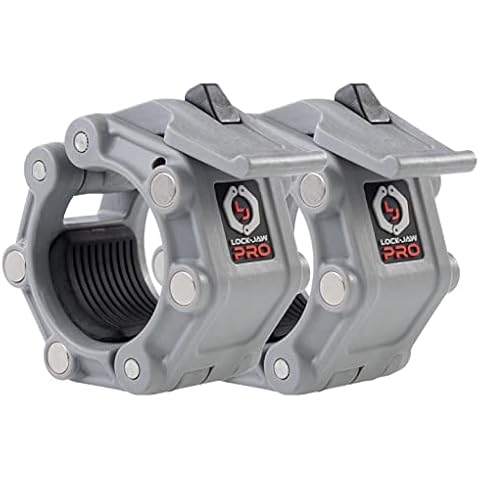 Lock-Jaw PRO 2 Barbell Collar with MAGNETS (gray) Cover