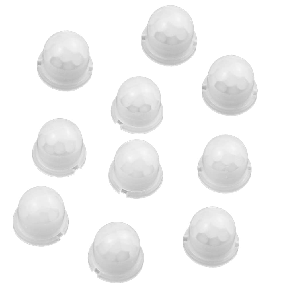 Ayrsjcl White 10 Pcs Outdoor Motion Sensor Fresnel Lens