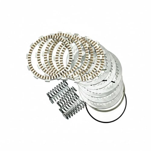 Clutch Friction Steel Plates and Springs for Himalayan 411 888467 | High-Performance Motorcycle Clutch Kit | Organic & Steel Material for Smooth Shifting