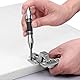 2 Stück Schlagbohrer, Zentrierwerkzeug mit Dübeln, Stift, Markierung, für Metall, Punch, Buchstaben, Metall, Stanzer, Neigungsmesser, Stempel, Papier, Leder, Werkzeug, Stempel, Ton