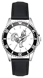 montre coq or Montre-bracelet Ø 43 mm avec couronne - Un cadeau parfait
