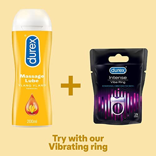 Image of Durex Play Massage 2in1 Sensual - 200 ml & Play Vibrations Massager Ring