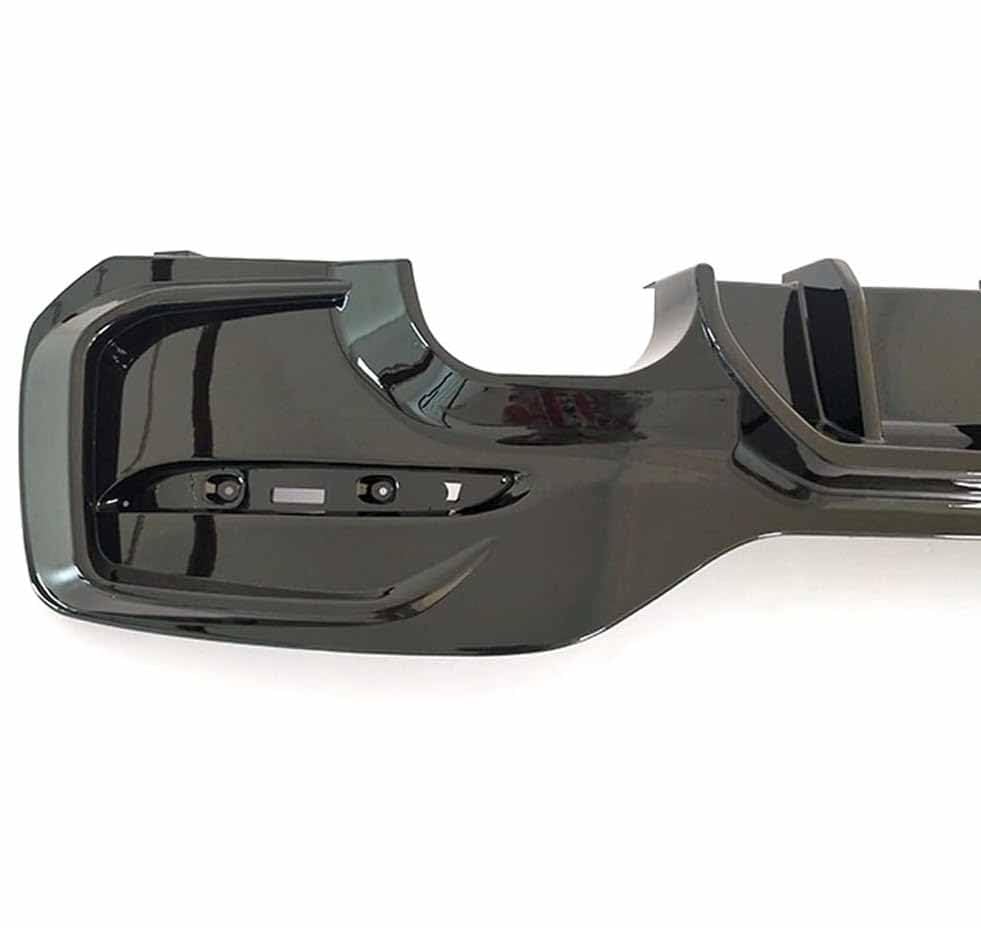 Auto Diffusore Paraurti Posteriore per B-MW 1 Series F20 2015-2020, ABS Paraurti Posteriore Diffusore Labbro Inferiore Spoiler Splitter Copertura Kit Corpo