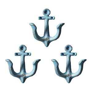 Maritime Decoration Wardrobe Antique Cast Iron Wall Hooks Coat Hooks Anchor Double Hooks Wall Coat Rack Vintage Garden Hooks 3 Pack Maritime Decoration Wardrobe Antique Cast Iron Wall Hooks Coat Hooks Anchor Double Hooks Wall Coat Rack Vintage Garden Hooks 3 Pack