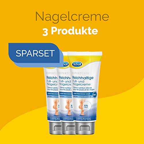 Preisvergleich Produktbild Scholl Set reichhaltige Fuß- und Nagelcreme 225ml (3x75ml)