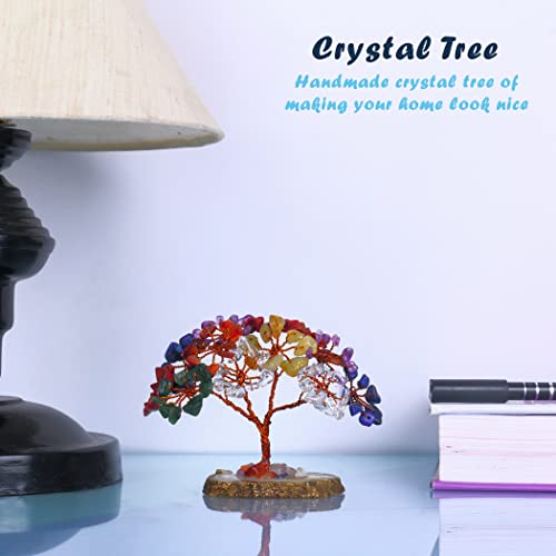 YATHABI Chakra Crystal Money Tree of Life - Seven Chakra Spiritual Trees - Feng Shui Decor - Crystal Gifts - Reiki Decor - Image 4