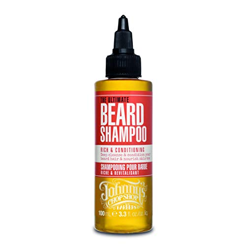 Johnny s Chop Shop Men s Grooming Ultimate Beard Shampoo Rich, Conditioning, Cleansing, Nourishing 3.3 fl oz. (Pack of 1)