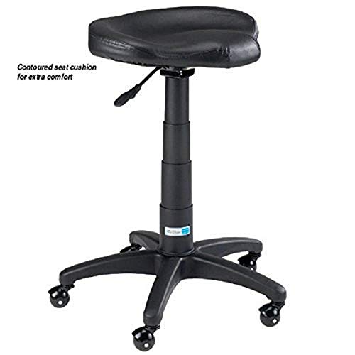 Master Equipment Pet Contoured Grooming Stool, Black