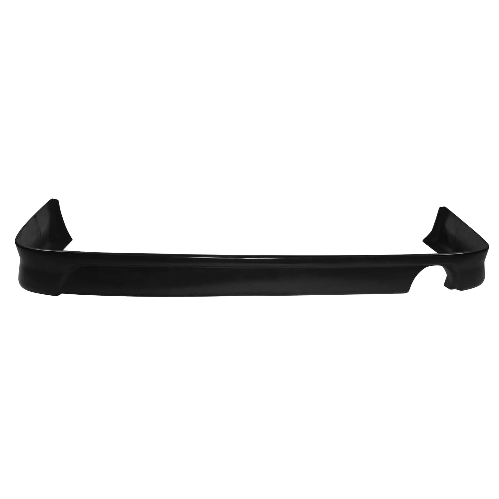 Rear Bumper Lip, Compatible with 2001-2005 Lexus IS300 Sedan, TRD Style Style Unpainted Black PU Polyurethane Rear Lower Spoiler Air Dam Chin Valance Splitter 1Piece