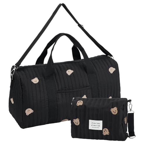 Sac à langes de voyage style tote bag zippé pour les sorties quotidiennes