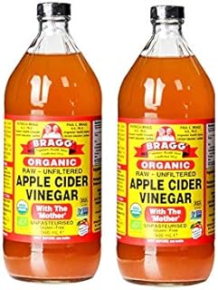 Braggs Organic Apple Cider Vinegar, 946ml x 2 (Double Pack)