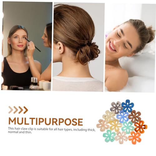 Pinces à cheveux fleuris forte tenue pour en finir avec les chignons qui lâchent - 2