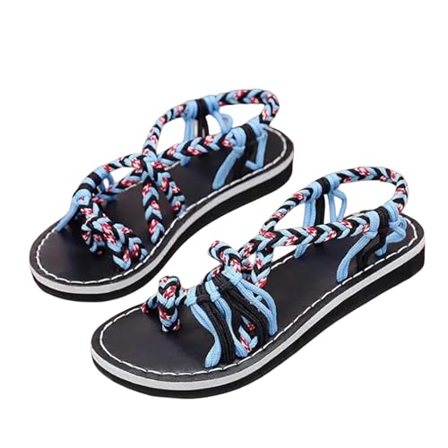 Sandales féminines plus taille adaptées aux pieds larges pour l'été