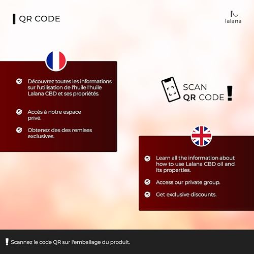 LALANA OIL ® CBD Oil 40% | Huile STRONG | 30ml | huile de chanvre | 12000 mg | Formule amélioré avec MCT (Huile de Coco) limonene et pipérine | puff fleurs tisane chien sommeil – Image 7
