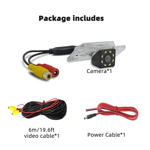 Caméra de recul BMW Série 3 E90 E91 E46 kit de rétrovision étanche IR - 5