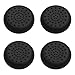 Price comparison product image AKORD TPU Thumb Grip Stick Caps  Pack of 4 Black Analogue Covers for Xbox 360, Xbox One, Xbox Series X|S, PS4, PS5 & PS5 Pro Controllers