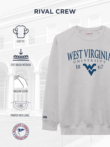 JanSport NCAA Officially Licensed Rival Crew Sweatshirt, Long Sleeve Graphic Pullover for Men & Women, Cotton-Polyester Blend Featuring Collegiate Design & Easy-On Style for Game Days, or Travel - image 5