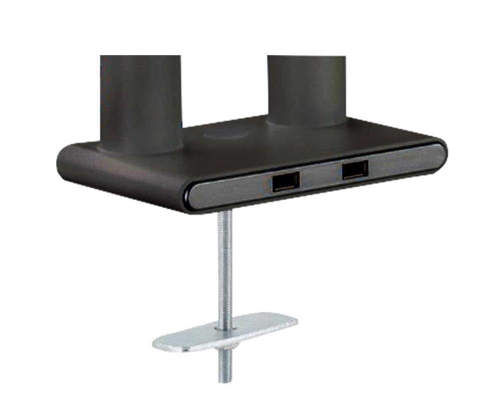 POUT - USB Kit for Eyes 12 Monitor Arm - Compatible with Eyes 12 Single and Dual Mounts (Grey/Black)